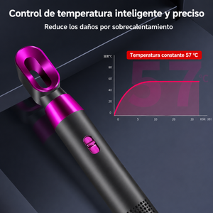 Cepillo eléctrico multifuncional 3 en 1 REMGINTON - Alisa, riza y da volumen en minutos