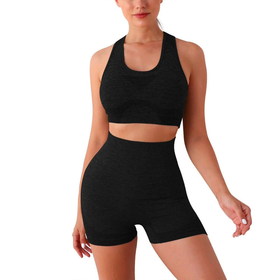 Conjunto deportivo femenino negro